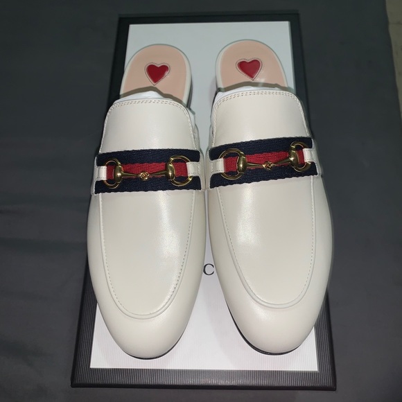 Gucci princetown mule with heart, women’s size 36 - Picture 2 of 7